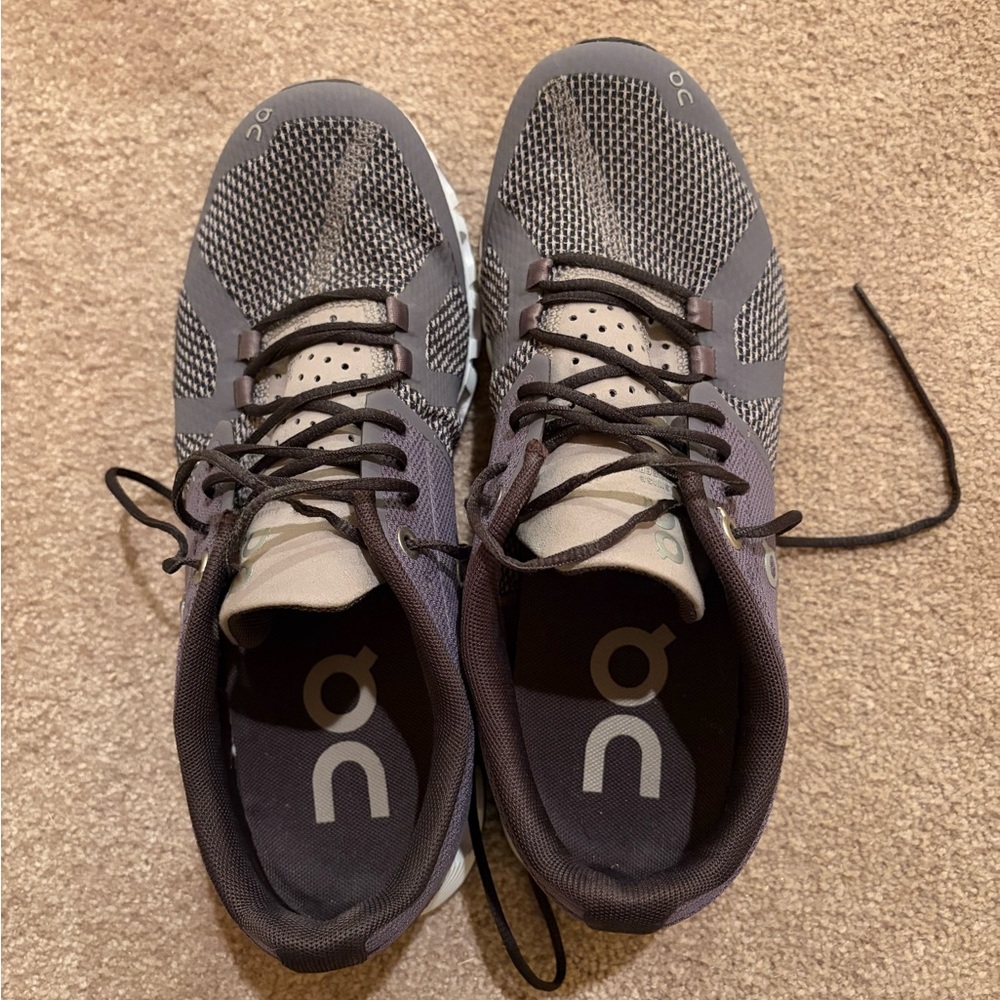 On Running Women’s Cloud Knit Athletic Shoes - Gray
